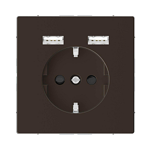 Розетка компьютерная USBx2 Schneider Electric Merten D-Life MTN2366-6052