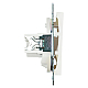 Розетка компьютерная RJ-45 Stekker Катрин белый GLS00-7107-01 39305