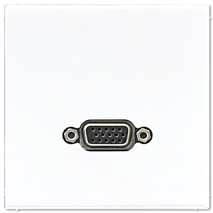 Розетка VGA Jung MALS1102WW