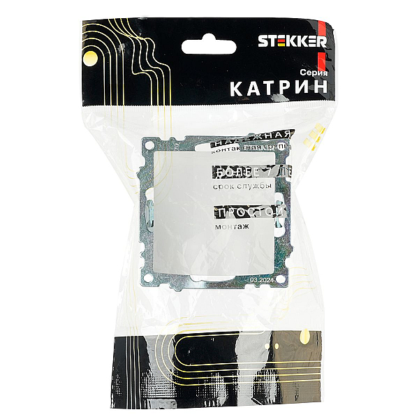 Вывод кабеля Stekker Катрин белый GLS00-7116-01 49463