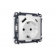 Комплект механизма розетки 2USB A+C 20W (быстрая зарядка) с/з Ambrella Volt Alfa MA130010