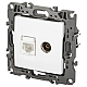 Розетка ЭРА Серия 12 12-3110-01М комбинированная RJ45+TV, белый матовый Б0065691