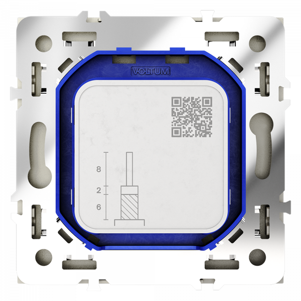 Розетка телевизионная Voltum S70 VLS060404 Розетка телевизионная Voltum S70 VLS060404