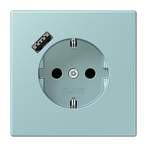 Розетка 2K+З USB Typ A Jung LC1520-18A214