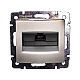 Розетка компьютерная RJ45 Legrand Valena ISDN алюминий 770141