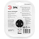 Разветвитель электрический ЭРА SP-3e-3USBAC-B на 3 розетки + 3 USB A+C с заземлением со шторками 16А черный Б0069082