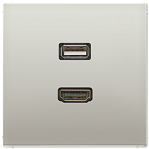 Розетка HDMI/USB Jung MAES1163
