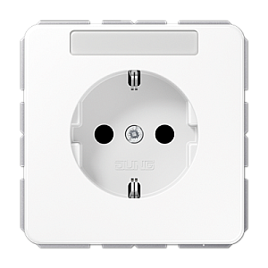 Розетка штепсельная Schuko Jung CD1520NAWW