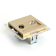 Розетка телевизионная TV + компьютерная RJ-45 Stekker Катрин золото GLS00-7106-08 49230