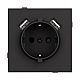 Механизм розетки с USB зарядкой Arlight SCT-TENDO-MUAA-SFPL-BK (230V, 16A) 054603