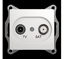 Розетка TV-SAT оконечная 1DB Systeme Electric Glossa GSL000197