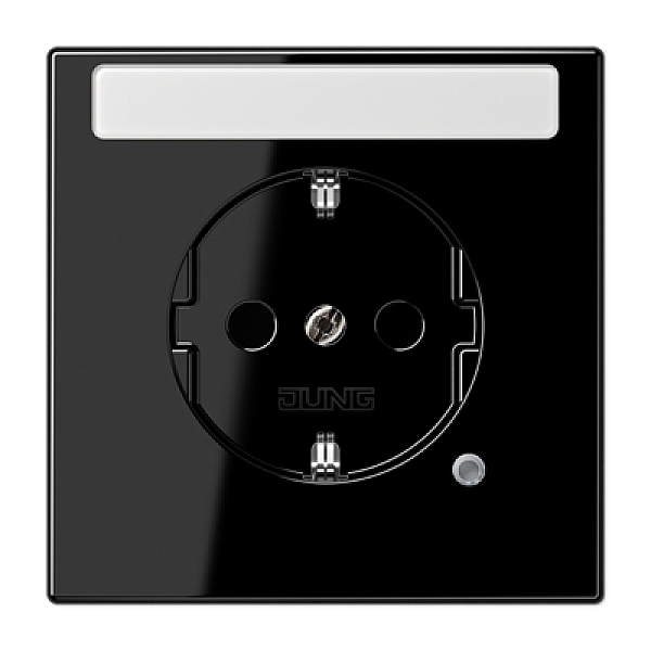 Розетка Schuko с индикатором режима работы Jung LS1520NAKOSW