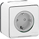 Розетка со шторками Schneider Electric MUR40911