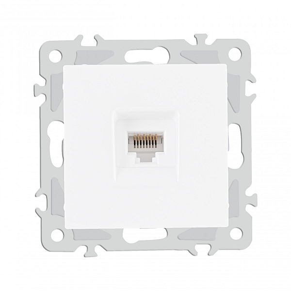 Розетка RJ45 Arte Milano 206.45-1.white
