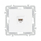 Розетка RJ45 Arte Milano 206.45-1.white