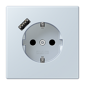 Розетка 2K+З USB Typ A Jung LC1520-18A209
