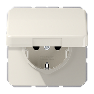 Розетка штепсельная Schuko Jung CD1520BFKIKL