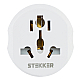 Адаптер-переходник для евровилки с/з ультраплоский Stekker ADP16-06-20W 50412