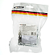 Розетка 2P+PE Stekker Эрна с крышкой черный PST16-9112-03 49156