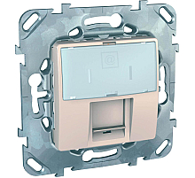 Розетка компьютерная RJ45 Schneider Electric Unica MGU5.421.25ZD