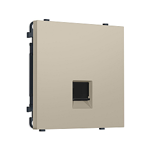 Комплект механизма компьютерной розетки SIGMA Кашемир RJ-45 Ambrella Volt MS352010 (SP3520, PR188)