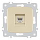 Розетка RJ45 Arte Milano 205.45-1.shampan