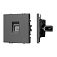 Розетка телефонная софт-тач серый базальт Arlight SCT-MTL1-SFPL-GR (RJ-11, 4C) 054303(1)