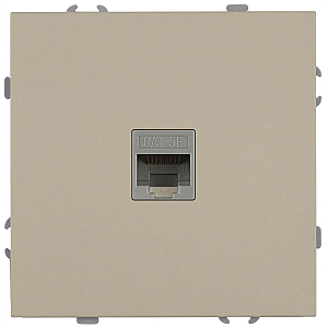 Розетка Эра Galaxy 15-3107-04 информационная RJ45 IP20 шампань Б0070741