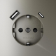 Розетка с USB, A+C Voltum S70 VLS040504