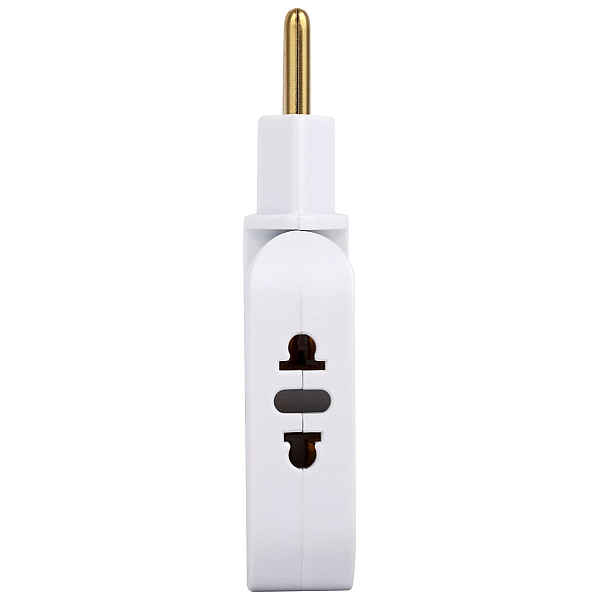 Разветвитель электрический Эра SPF-2-FL-USB поворотный на 2 розетки + 2USB 10А белый Б0069089