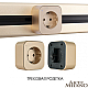 Трековая розетка Arte Milano Am-track-sockets 380022TS/ES Gold