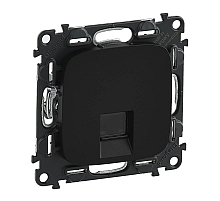 Информационная розетка RJ45 Legrand Valena Allure антрацит 753950