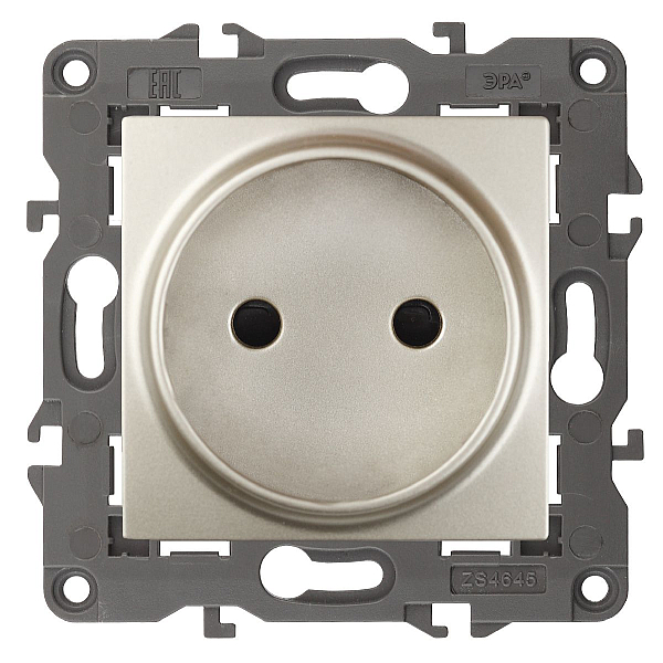 Розетка ЭРА Elegance 2P 16A 250V 14-2105-04 Б0034287