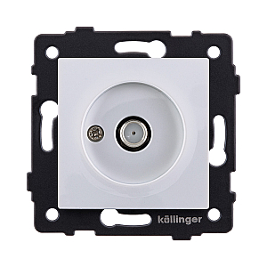 Розетка спутниковая SAT, белый Kollinger REA-020WH для Aspekt, Eleganz, Reflex
