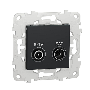 Розетка R-TV/SAT одиночная Schneider Electric Unica New NU545454