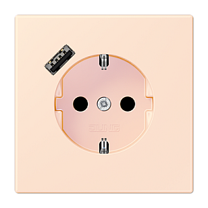 Розетка 2K+З USB Typ A Jung LC1520-18A226