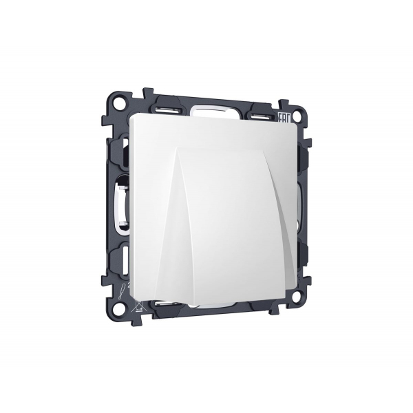 Комплект вывода кабеля с фикатором Alfa Белый матовый Quant Ambrella Volt MA135810 (AP1358, VM238)