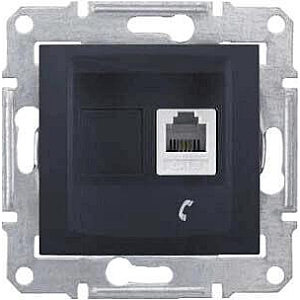 Розетка телефонная RJ11 Schneider Electric Sedna SDN4101170