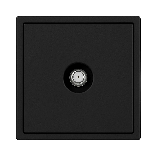 Розетка спутник софт-тач черный оникс Arlight SCT-MST1-SFPL-BK (SAT) 054297(1)