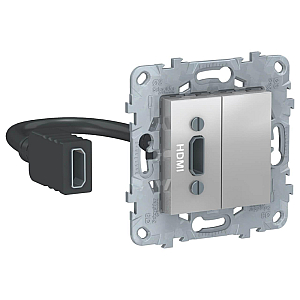Розетка компьютерная HDMI Schneider Electric Unica New NU543030