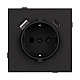 Механизм розетки с USB зарядкой Arlight SCT-TENDO-MUAC-SFPL-BK (230V, 16A) 054607