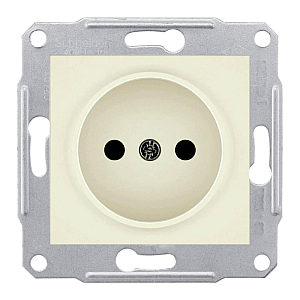 Розетка Schneider Electric Sedna б/з без шторок 16A 250V SDN2900147