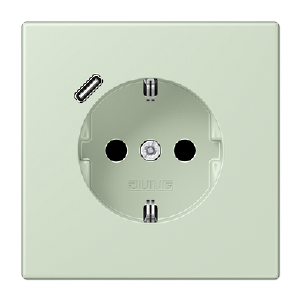 Розетка 2K+З USB Typ C Jung LC1520-18C218