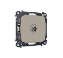 Комплект механизма TV розетки проходной 5-1000 MHz 4dB Ambrella Volt Omega MO373030