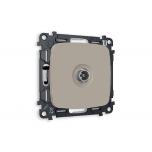 Комплект механизма TV розетки проходной 5-1000 MHz 4dB Ambrella Volt Omega MO373030