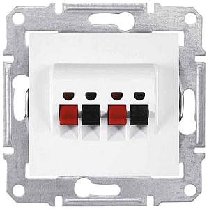 Аудиорозетка х2 Schneider Electric Sedna SDN5400121