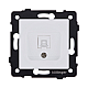 Розетка Ethernet RJ45 Cat.6, белый матовый Kollinger REA-018WM для Aspekt, Eleganz, Reflex