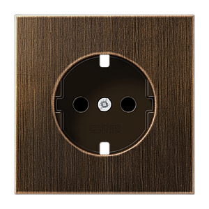 Розетка Jung ME1520KIPLAT