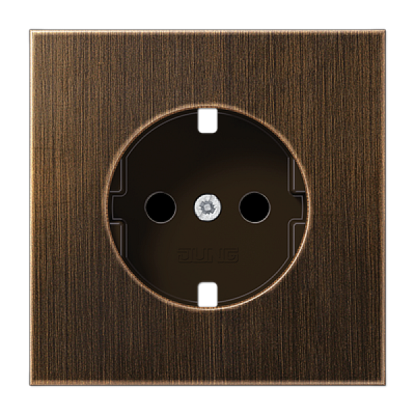 Розетка Jung ME1520KIPLAT