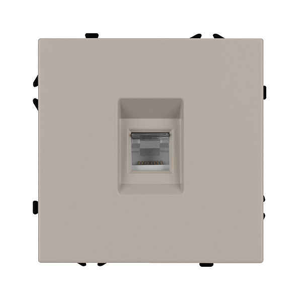 Механизм компьютерной розетки Arlight SCT-NOBE-MPC1-SFPL-CA (RJ-45, CAT6) 059438